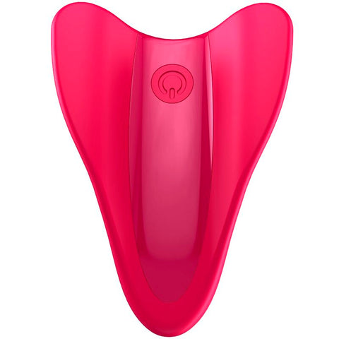 Satisfyer High Fly — Vibrador de dedo con doble motor (Fucsia)