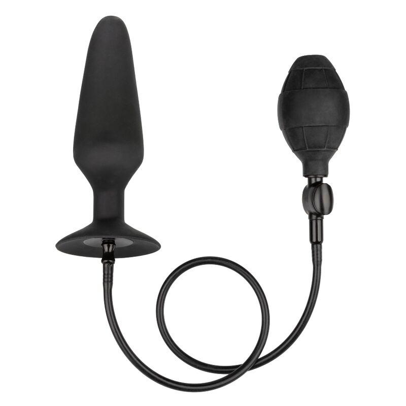 CalExotics XL Silicone Inflatable Plug — Plug anal hinchable con ventosa