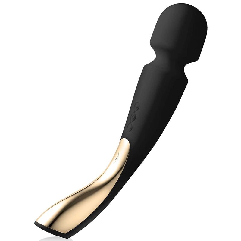 LELO Smart Wand 2 Medium — Vibrador wand de tamaño medio (Negro)