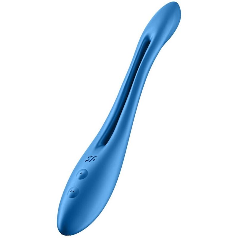 Satisfyer Elastic Game, vibrador flexible para parejas, azul: foto principal del producto