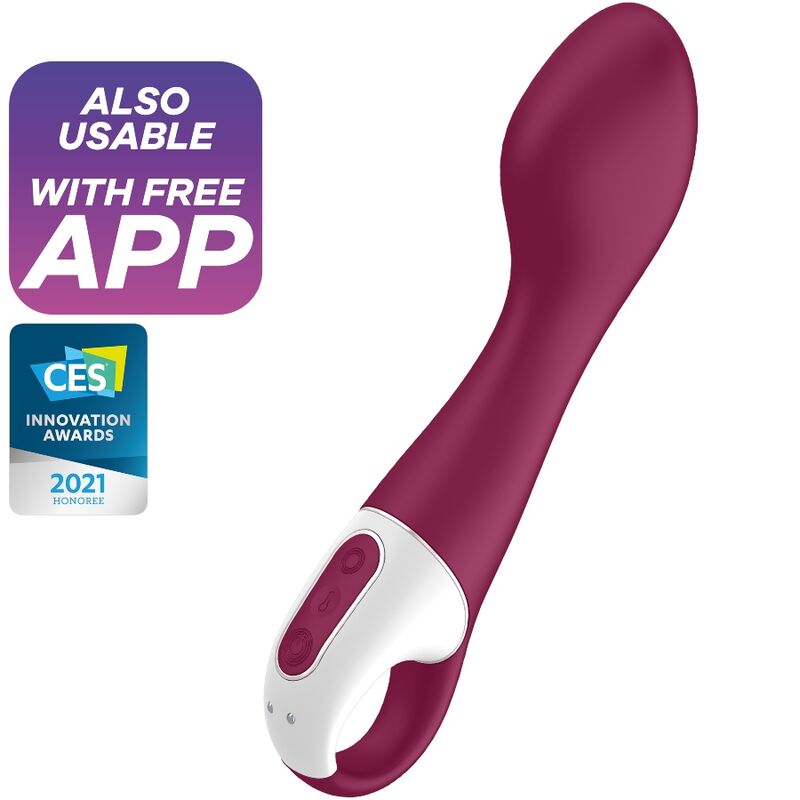 Satisfyer Hot Spot — Vibrador de punto G con calor y app