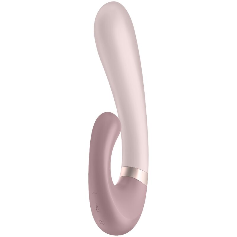 Satisfyer Heat Wave — Vibrador rabbit con calor y app (Rosa)