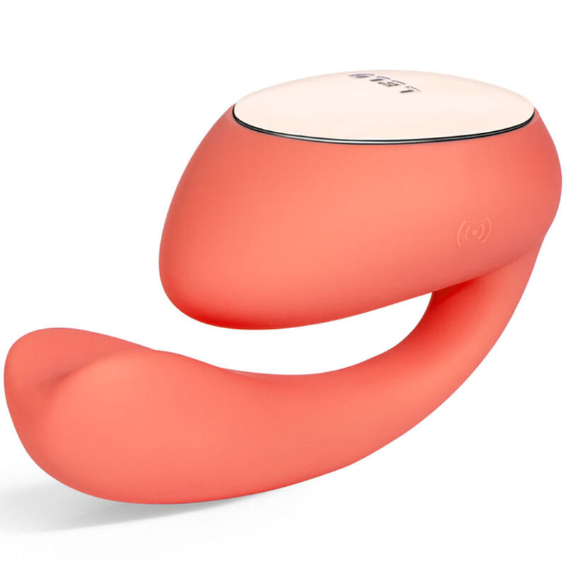LELO Ida Wave — Vibrador para parejas con movimiento WaveMotion y app (Coral)