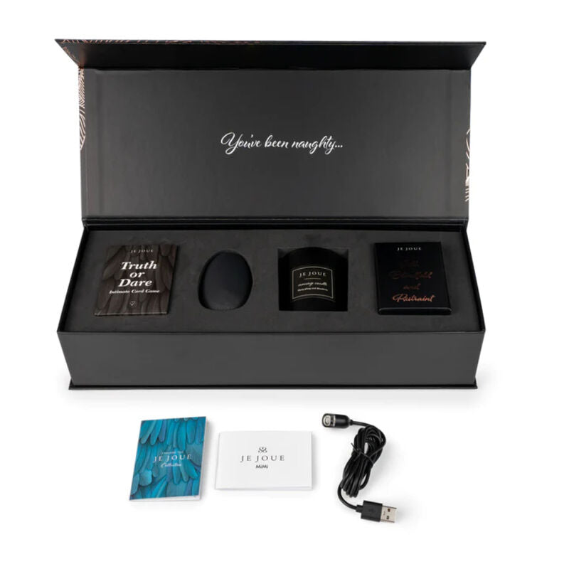 Je Joue The Naughty Gift Set — Set de regalo para parejas con vibrador Mimi