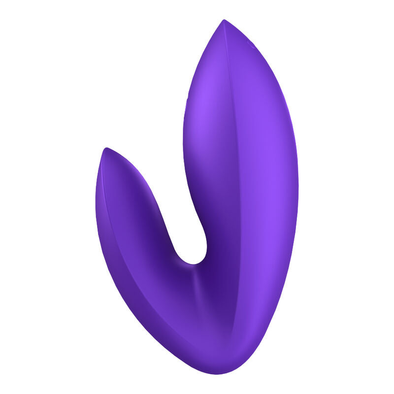 Satisfyer Love Riot — Vibrador de dedo con 12 programas (Morado)