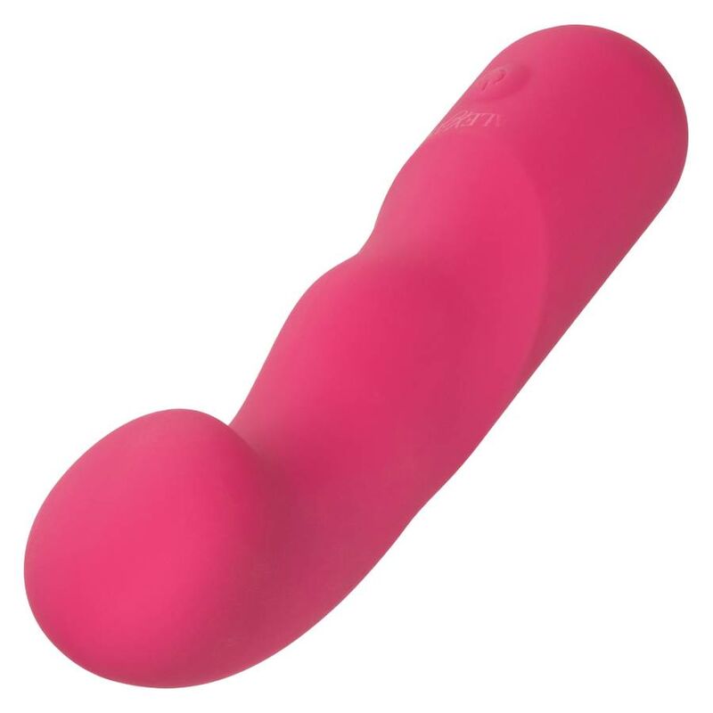CalExotics Pixies Curvy — Vibrador de clítoris pequeño de punta flexible (Rosa)