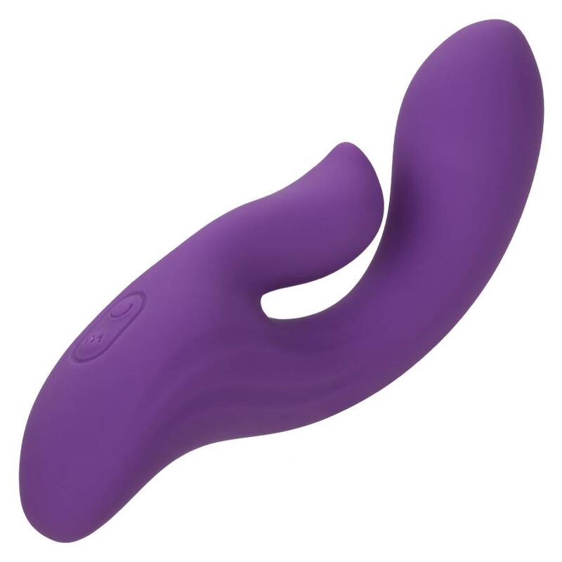 CalExotics Stella Dual Pleaser — Vibrador de punto G con 2 motores (Violeta)