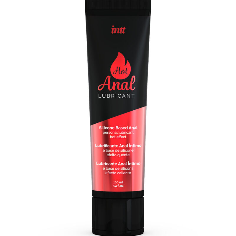 INTT — Lubricante anal híbrido con efecto calor, 100 ml