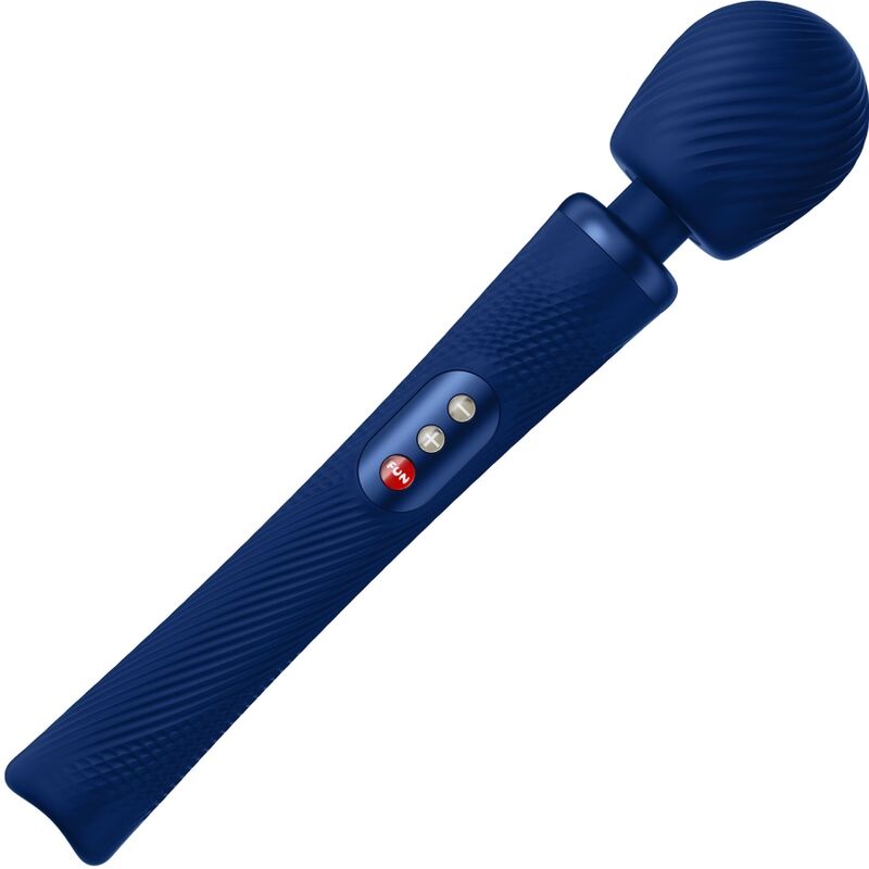 Fun Factory Vim — Vibrador wand de vibración profunda (Azul medianoche)