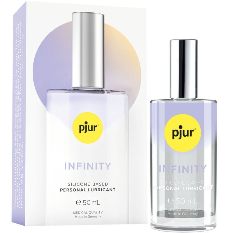pjur Infinity — Lubricante de base silicona de larga duración, 50 ml
