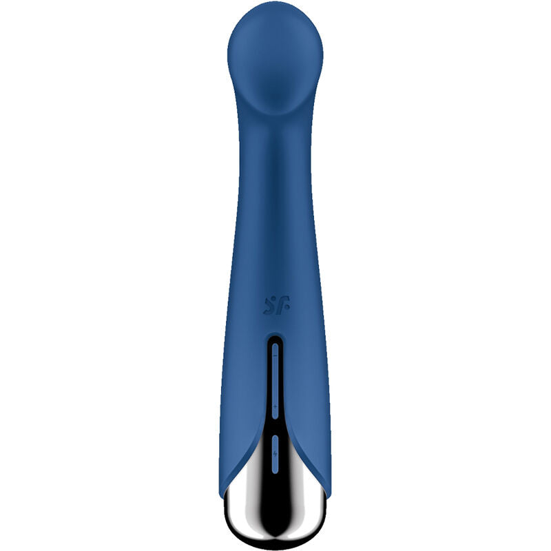 Satisfyer Spinning G-Spot 1 — Vibrador de punto G con rotación (Azul)