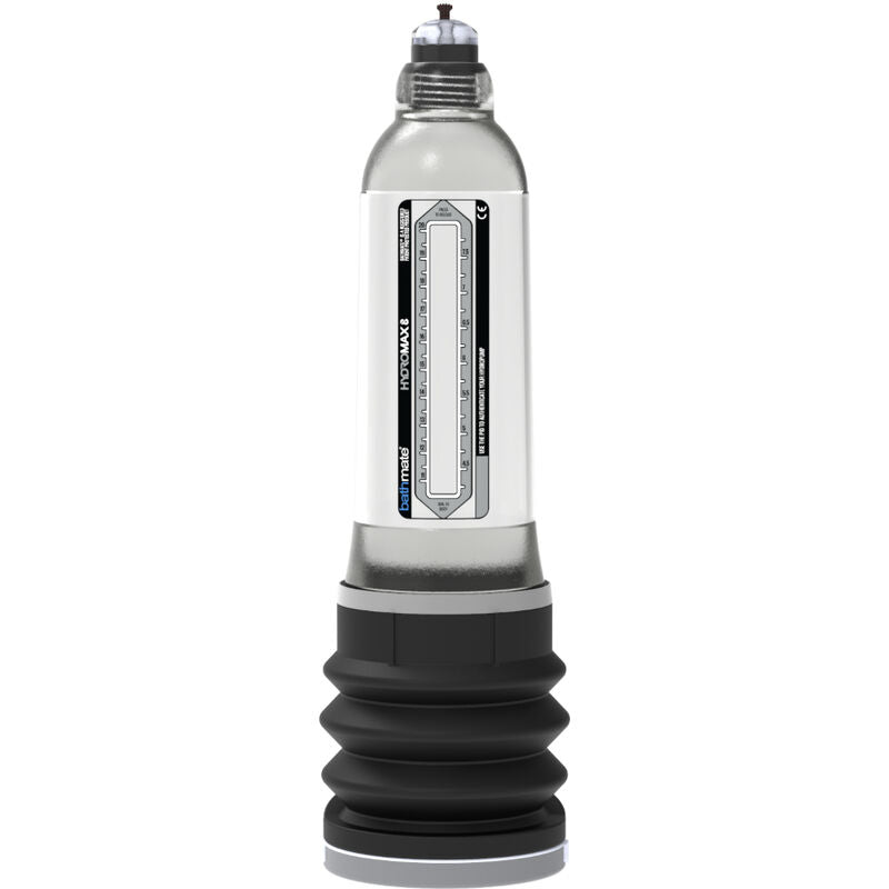 Bathmate Hydromax 8 — Bomba de vacío hidráulica para el pene (Transparente)