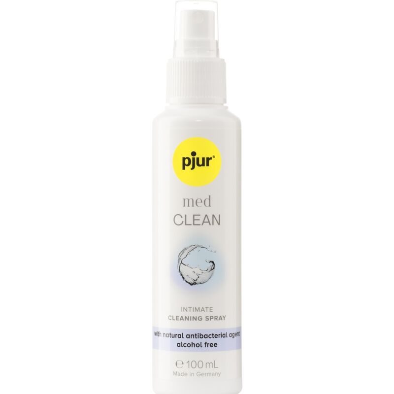 pjur Med Clean — Spray limpiador suave para la zona íntima externa, 100 ml