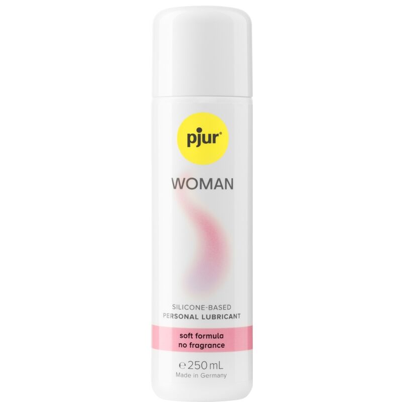 pjur Woman Bodyglide — Lubricante de silicona sin perfume, 250 ml