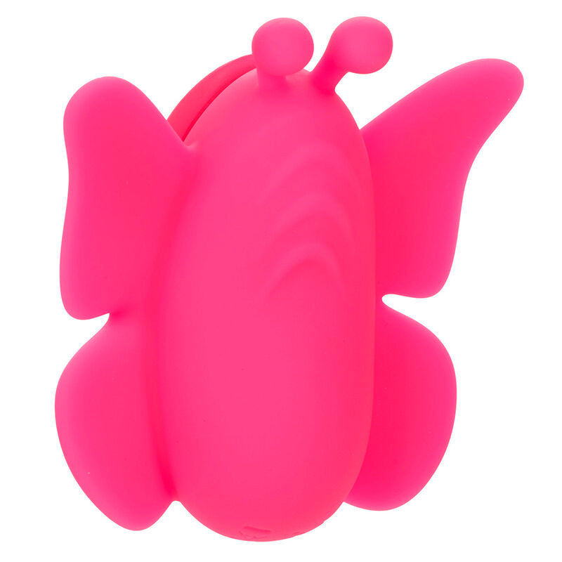 CalExotics Neon Vibes The Flutter Vibe — Vibrador de braguita con cierre magnético (Rosa)