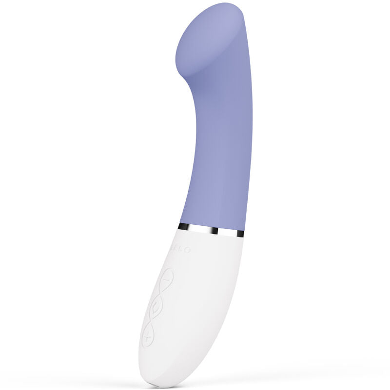 LELO Gigi 3 — Vibrador de punto G de punta plana con app (Azul)