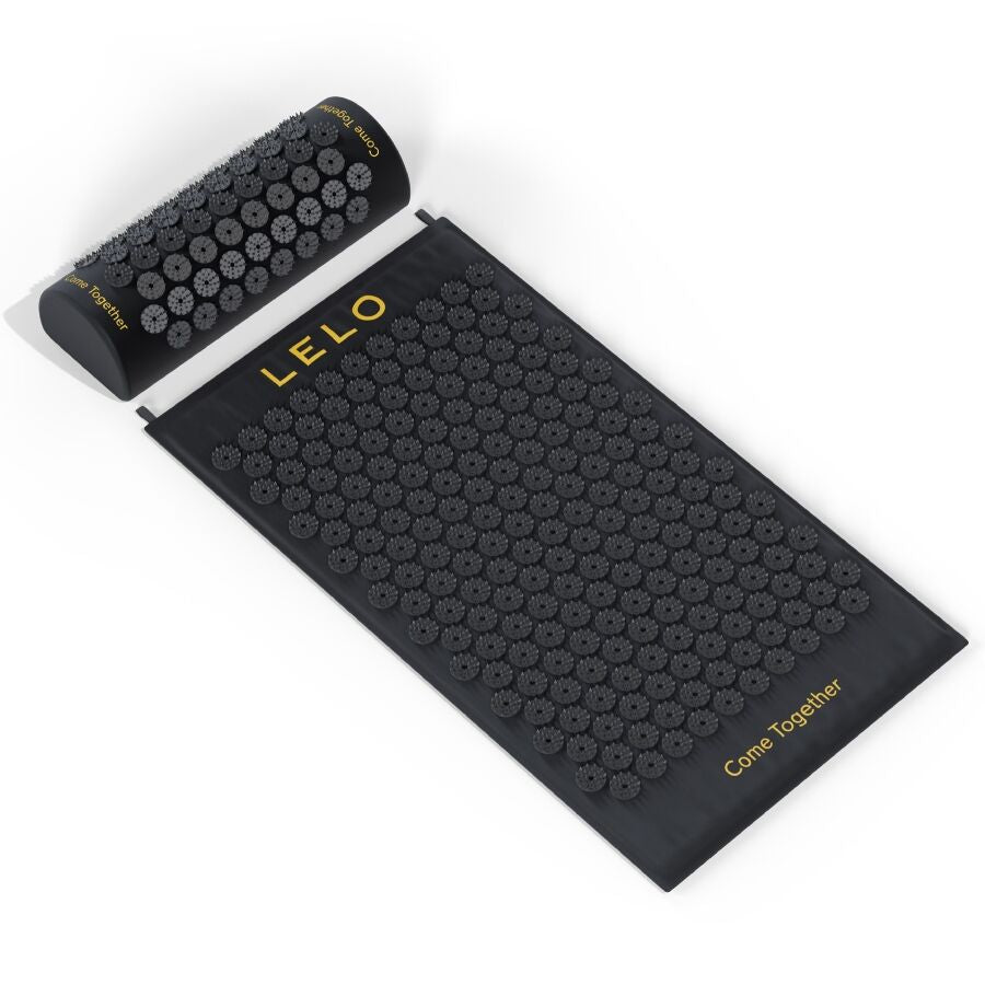 LELO — Esterilla de acupresión con almohada para masaje (Negro)