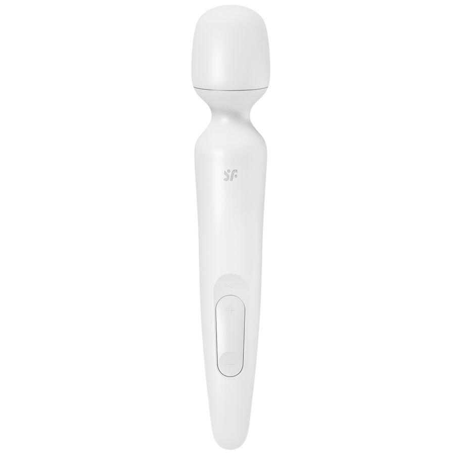 Satisfyer Wand-er Land — Vibrador wand XXL para masaje (Blanco)