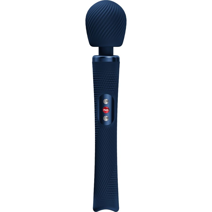 Fun Factory Vim — Vibrador wand de vibración profunda (Azul oscuro)