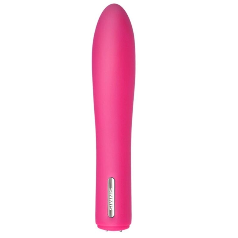 Nalone Iris — Vibrador de silicona de 16 cm con 20 modos (Rosa)