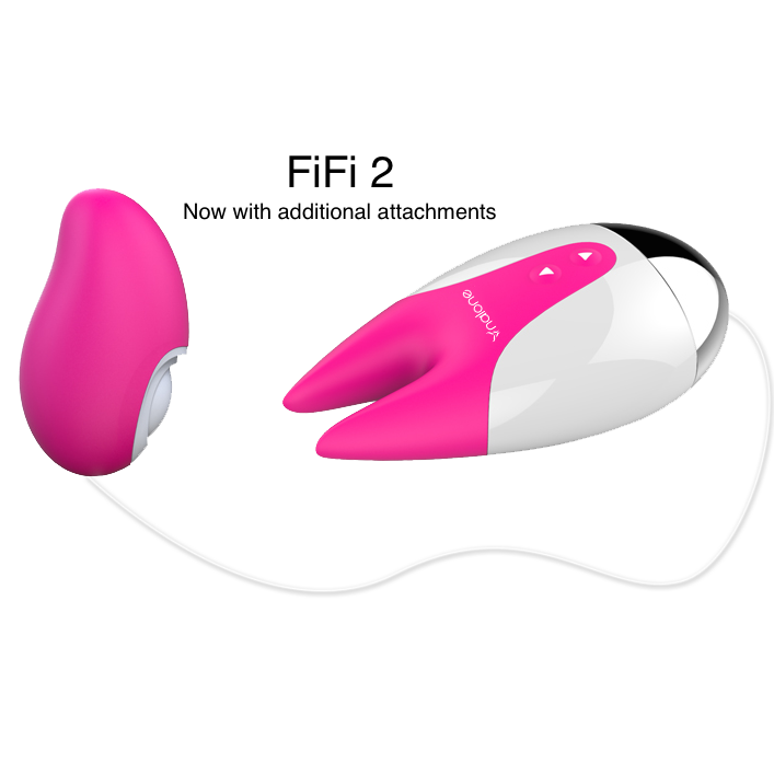 Nalone Fifi 2 — Vibrador de clítoris con accesorio vibrador extra