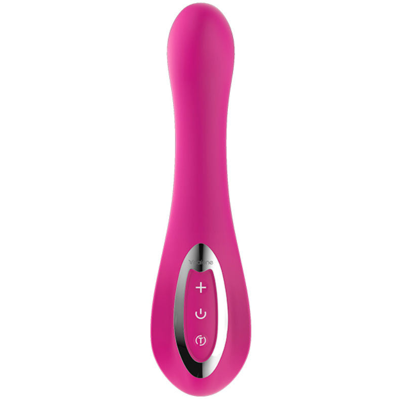 Nalone Touch System — Vibrador táctil de silicona de 20 cm (Rosa)