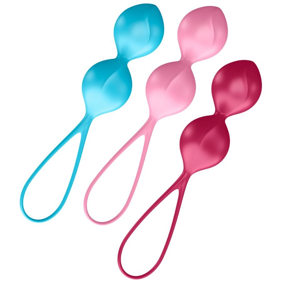Satisfyer Training Set 2 — Set de 3 bolas de Kegel con pesos progresivos