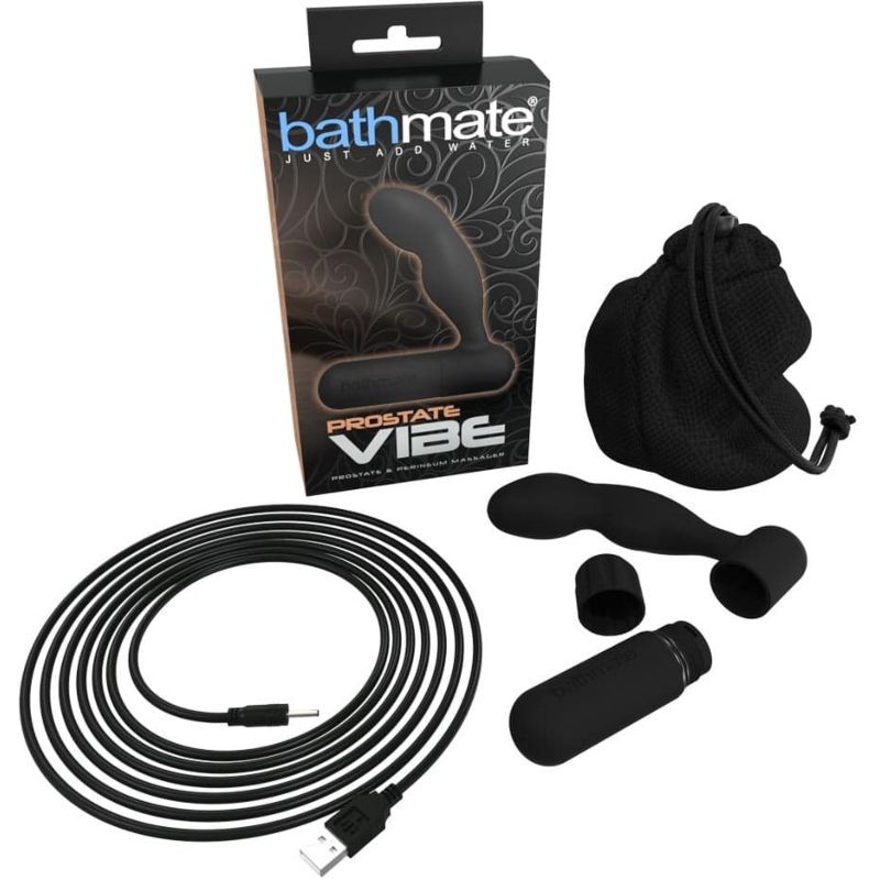 Bathmate Prostate Vibe — Masajeador de próstata y perineo con bala vibradora