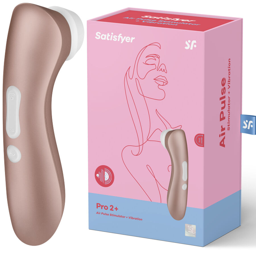 Satisfyer Pro 2 Vibration — Succionador de clítoris con cabezal vibrante