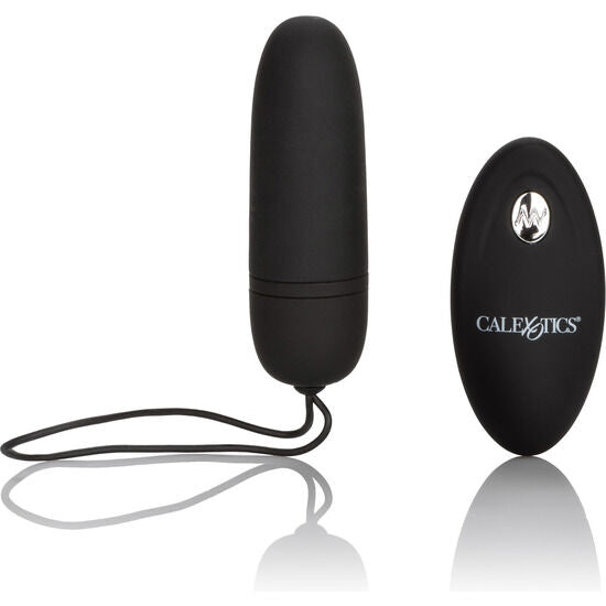 CalExotics — Huevo vibrador de silicona con mando a distancia (Negro)