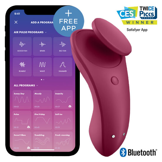 Satisfyer Sexy Secret — Vibrador de braguita con app