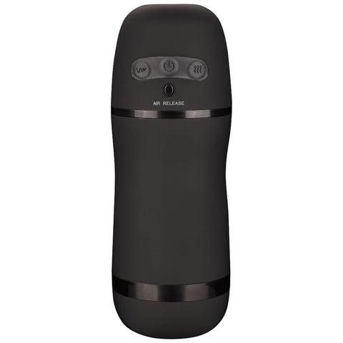 CALEXOTICS - OPTIMUM POWER MASTURBADOR CON VIBRACIÓN Y SUCCIONADOR