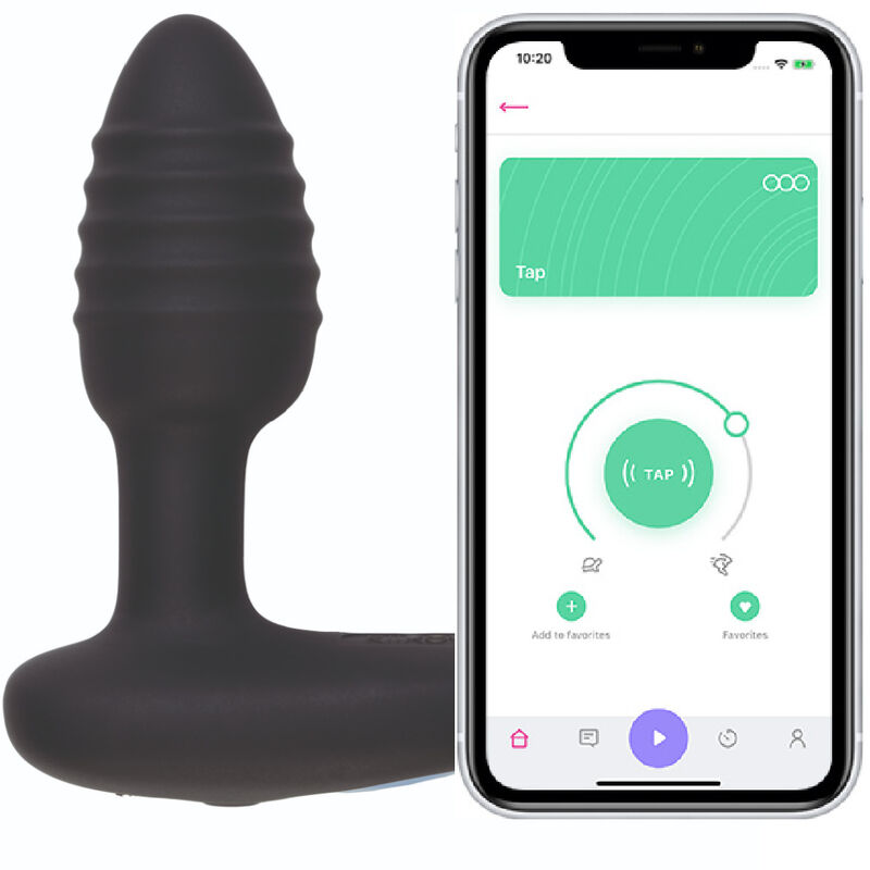 Kiiroo Lumen — Plug anal vibrador con app y luz LED