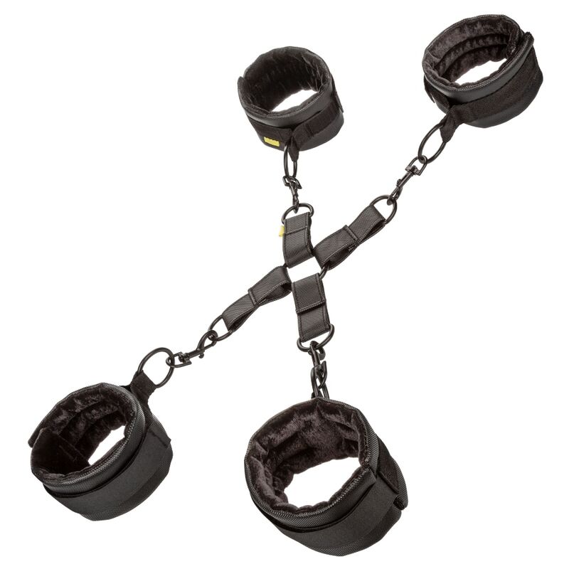 CalExotics Boundless — Hog tie de 4 puños con velcro