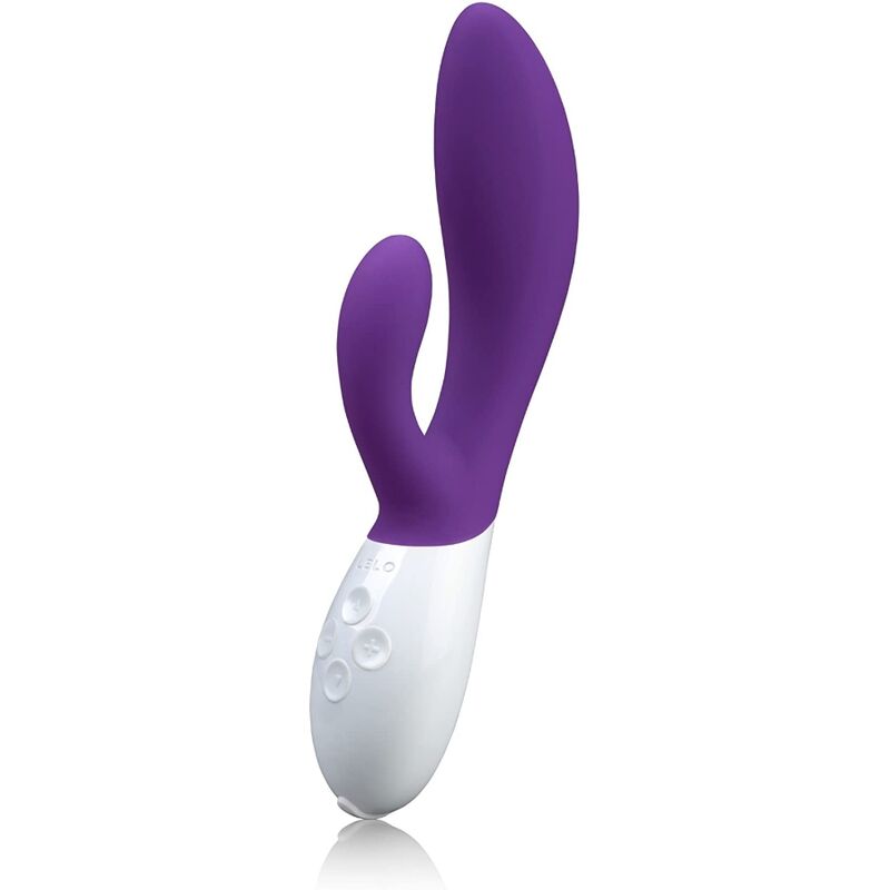 LELO Ina Wave 2 — Vibrador rabbit con movimiento de vaivén (Lila)