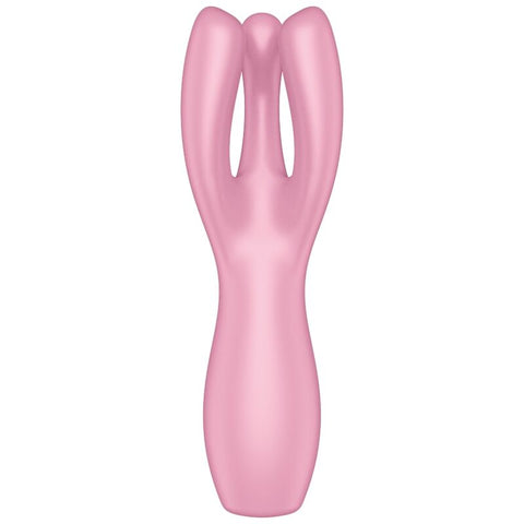 SATISFYER - THREESOME 3 VIBRADOR ROSA