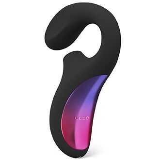 LELO Enigma Cruise — Succionador sónico de clítoris con vibrador de punto G (Negro)