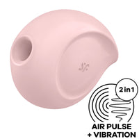 Satisfyer Sugar Rush — Succionador y vibrador 2 en 1 (Rosa)