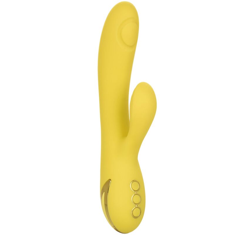CalExotics San Diego Seduction — Vibrador rabbit de 3 motores con golpeteo
