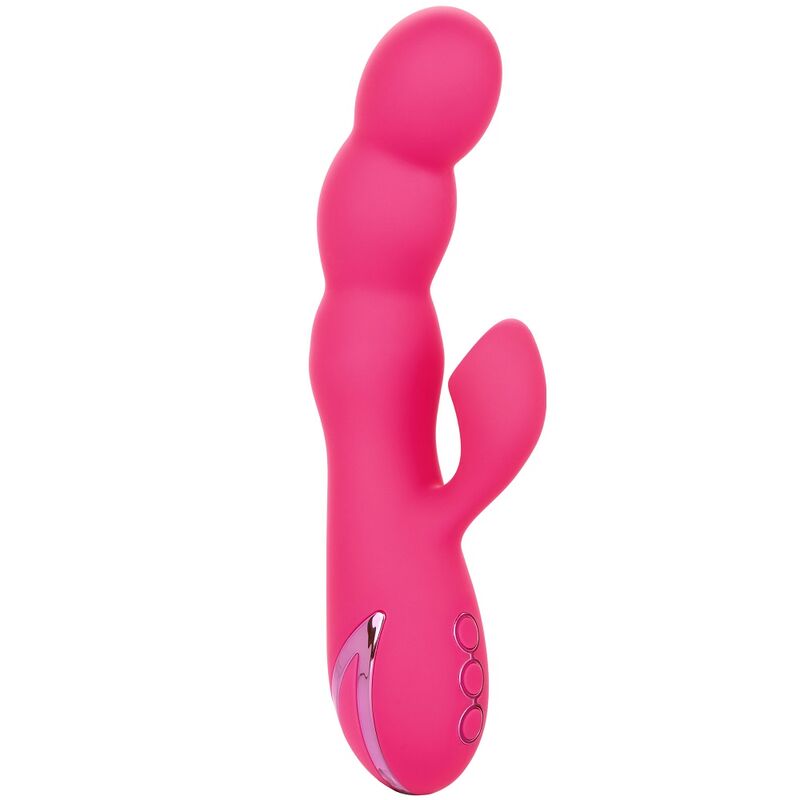 CalExotics Oceanside Orgasm — Vibrador rabbit con succión de clítoris