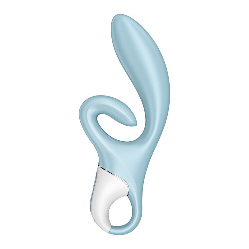 Satisfyer Touch Me — Vibrador rabbit con 3 motores para punto G, clítoris y labios (Azul)