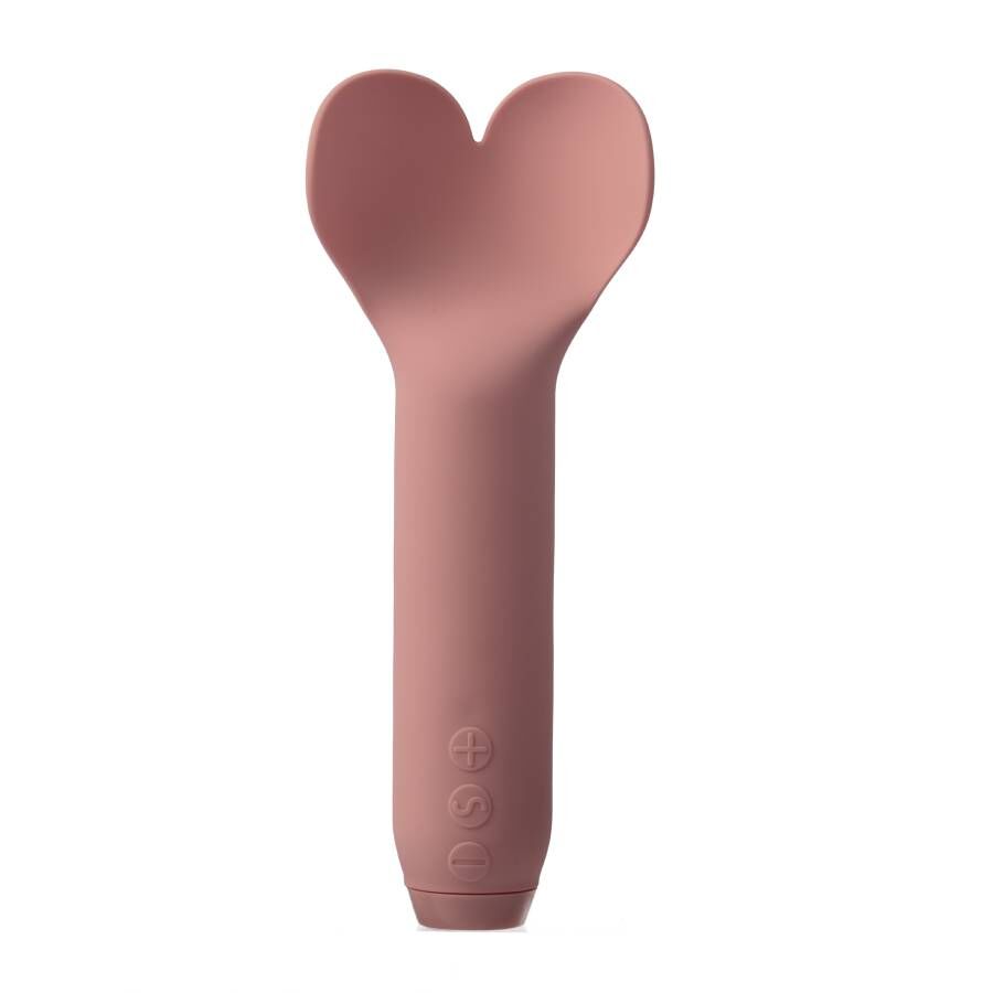 Je Joue Amour — Bala vibradora con punta de corazón (Rosa)