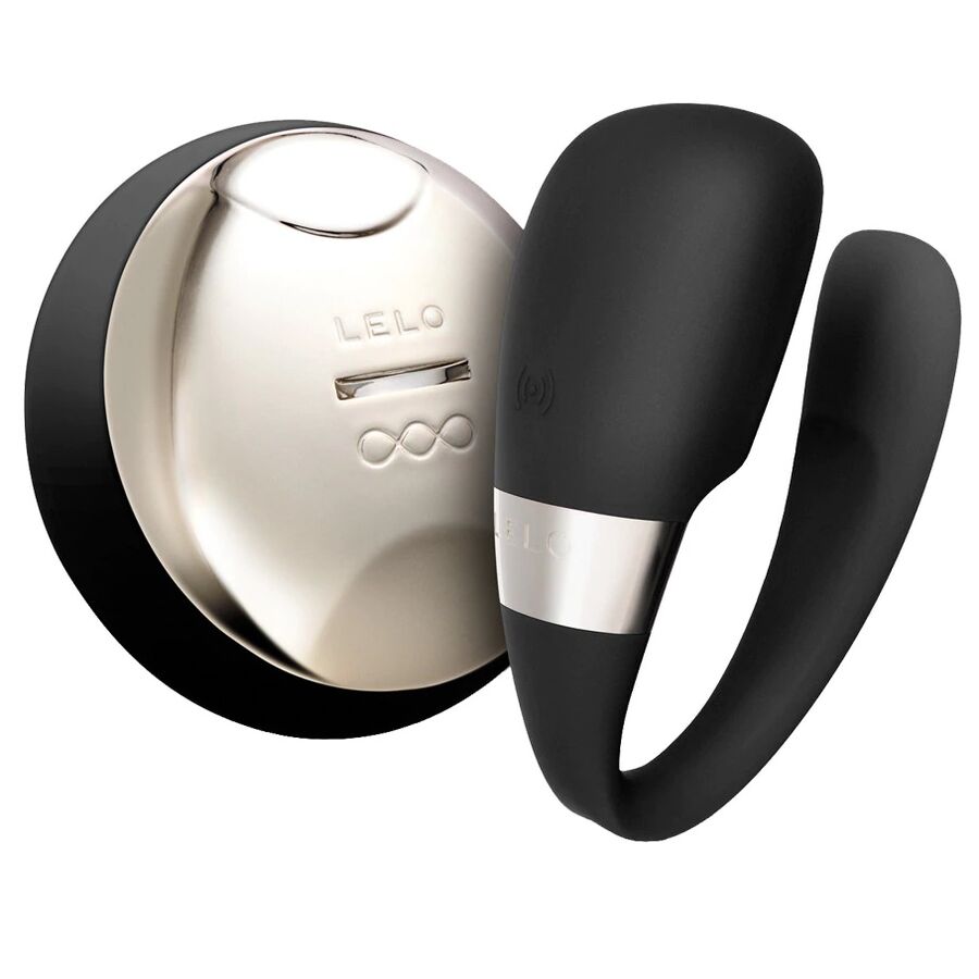 LELO Tiani 3 — Vibrador para parejas con mando SenseMotion (Negro)