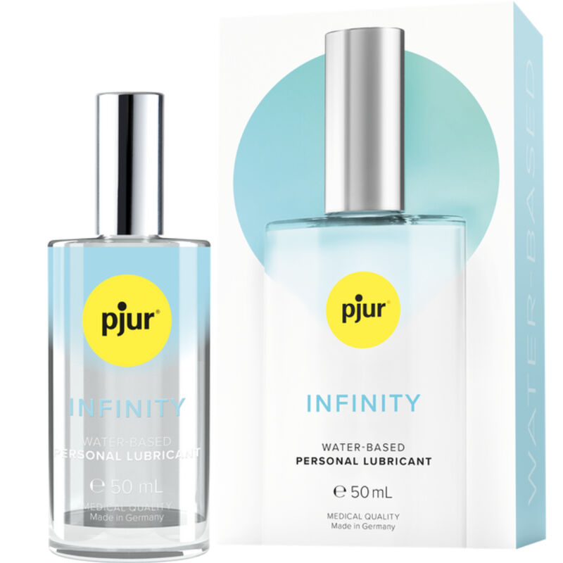 pjur Infinity — Lubricante de base agua para juguetes, 50 ml