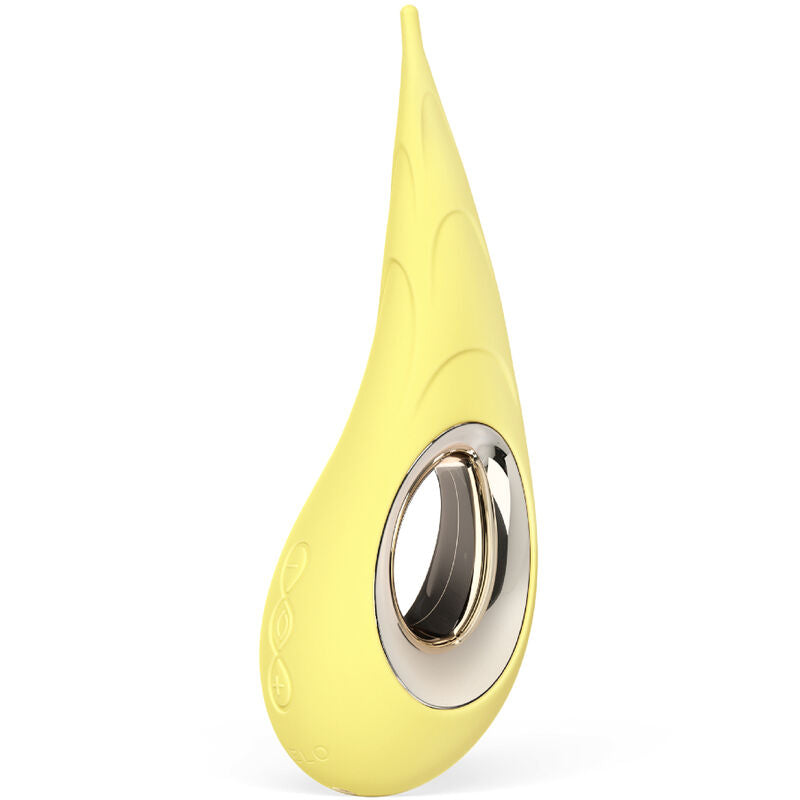 LELO Dot Cruise — Estimulador de clítoris con punta en ocho (Amarillo)
