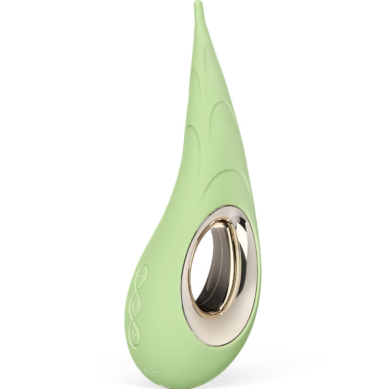 LELO Dot Cruise — Vibrador de clítoris con punta Infinite Loop (Verde pistacho)