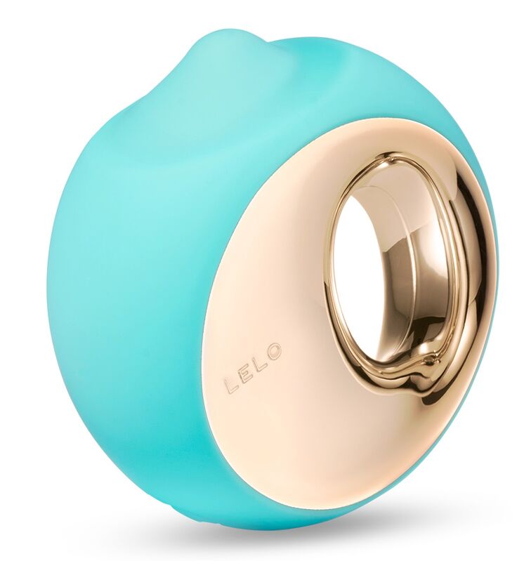 LELO Ora 3 — Estimulador de sexo oral con lengua giratoria (Verde agua)