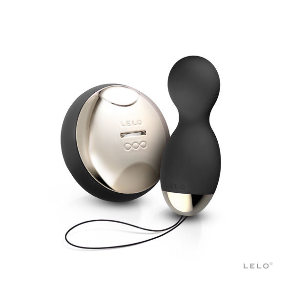 LELO Hula Beads Insignia — Bolas vibradoras con rotación y mando (Negro)