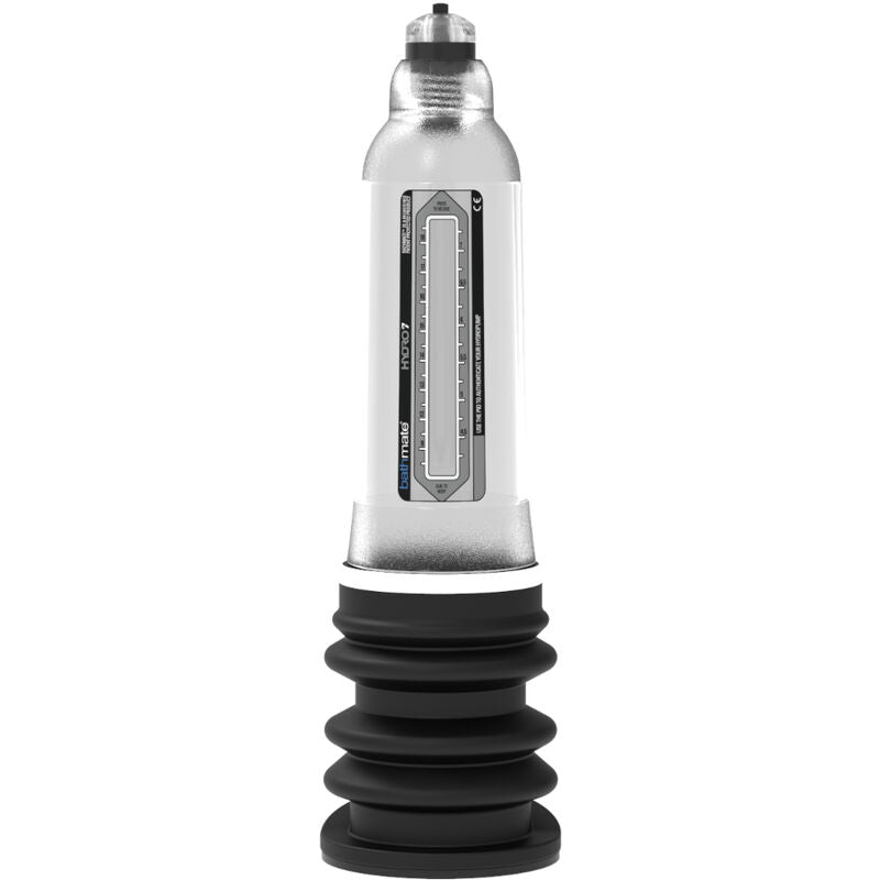 Bathmate Hydro7 Hercules — Bomba de vacío hidráulica para el pene (Transparente)