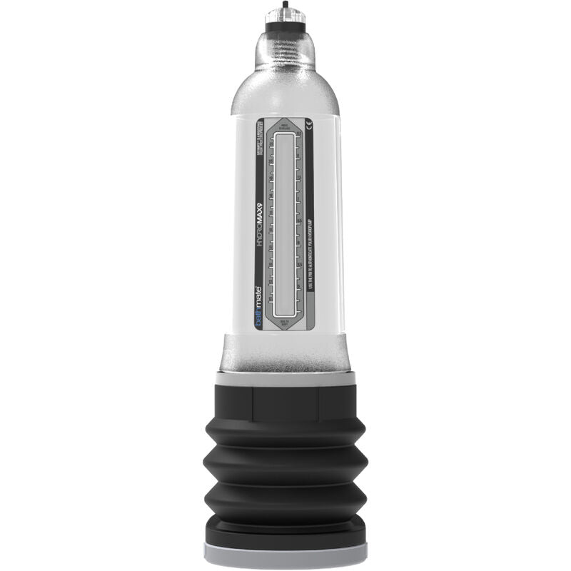 Bathmate Hydromax 9 — Bomba de vacío hidráulica para el pene (Transparente)